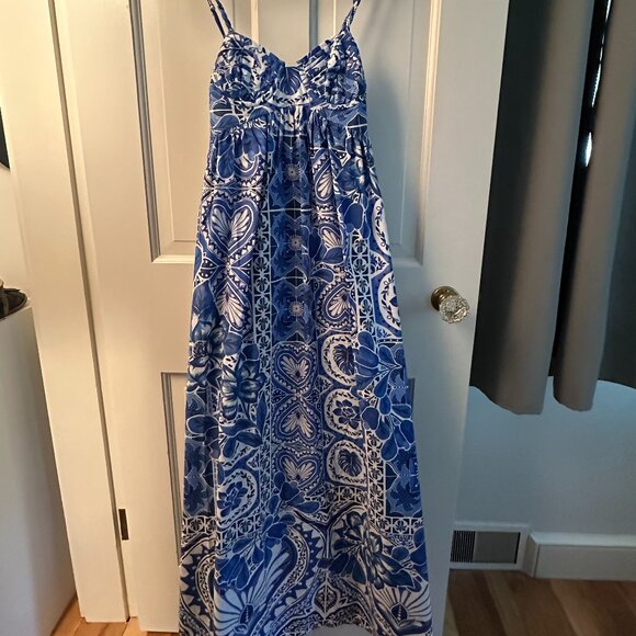 💙NWT 💙 blue tile dream maxi dress - WILL PRICE MATCH - Picture 7 of 9